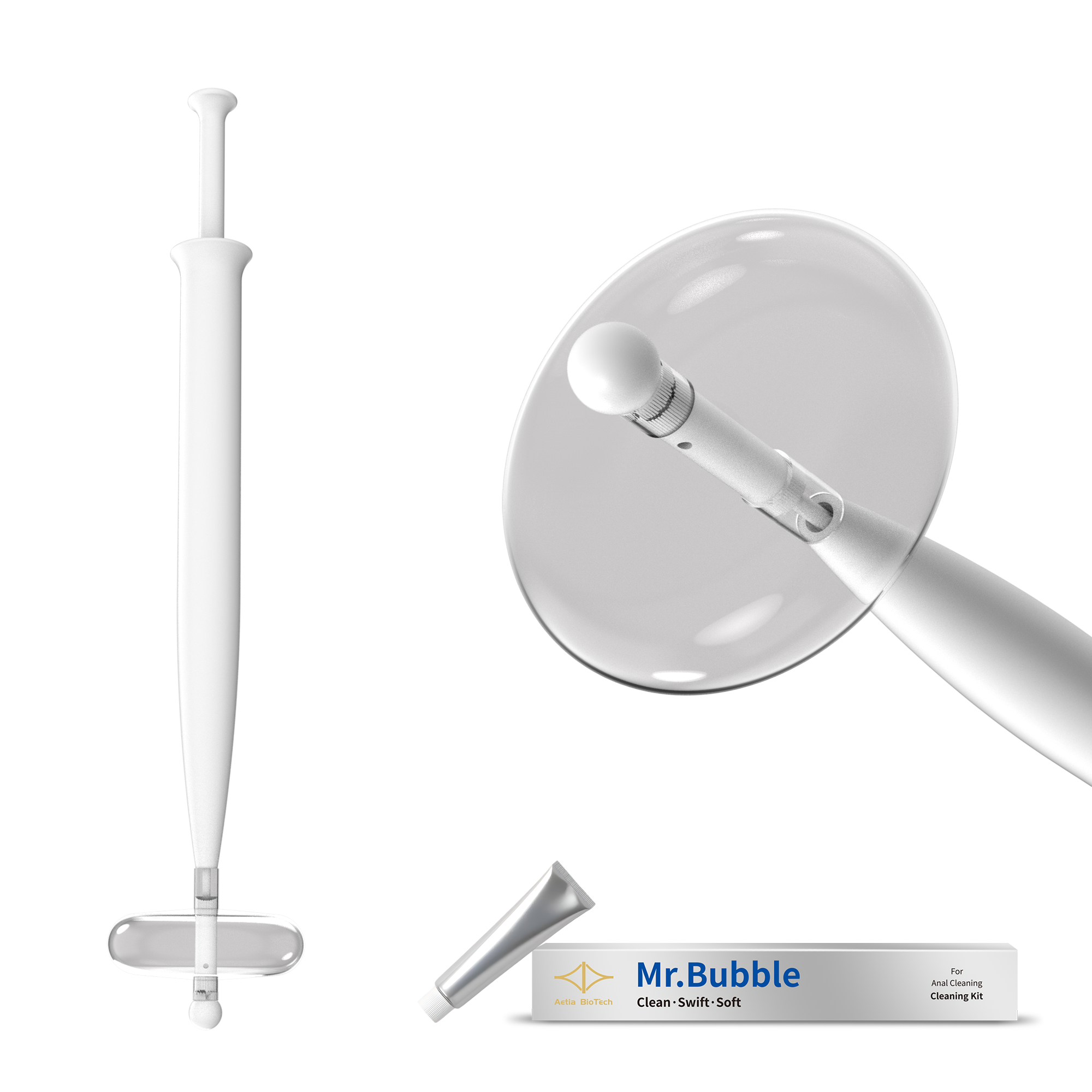 Mr.Bubble私密凝胶&可换头球囊